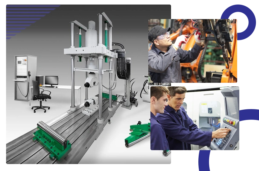 Testing machine service and calibration center